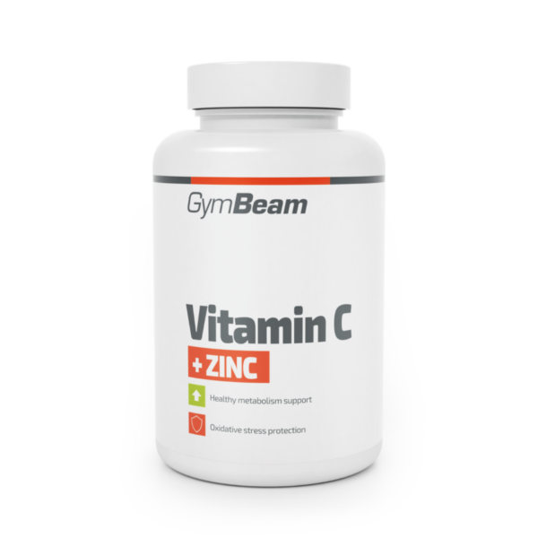 GymBeam Vitamín C + zinok 120 tabliet