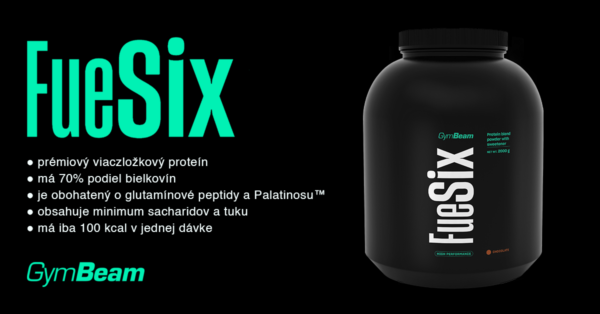 GymBeam Proteín FueSix 2000 g labontecafe.sk