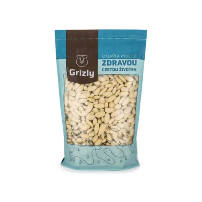 Grizly Mandle Natural lúpané 1000 g