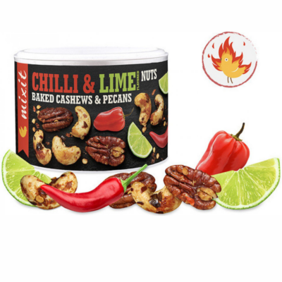 Mixit oriešky z pece Habanero chilli a limetka 150 g